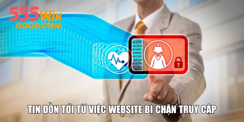 Tin đồn tới từ việc website bị chặn truy cập